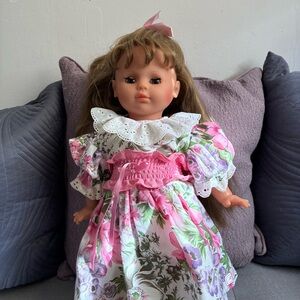 Vintage Doll, Max Zapf Doll, 1986, Vinyl, soft body 21 inches tall